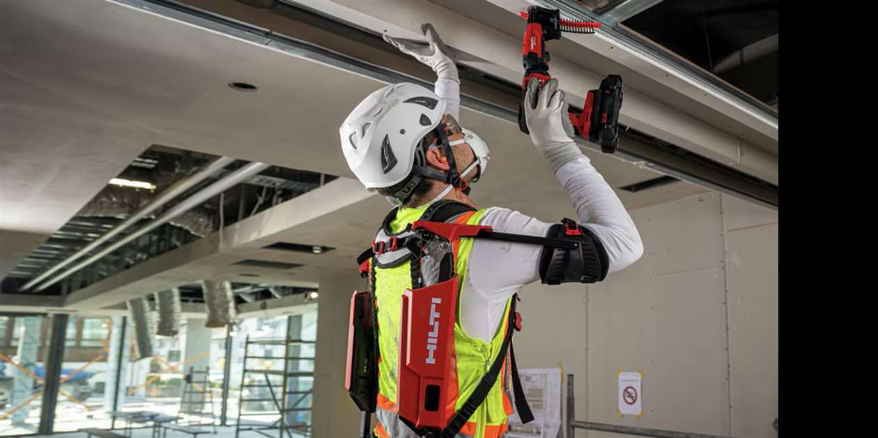 Hilti launches improved version of exoskeleton Construction Briefing