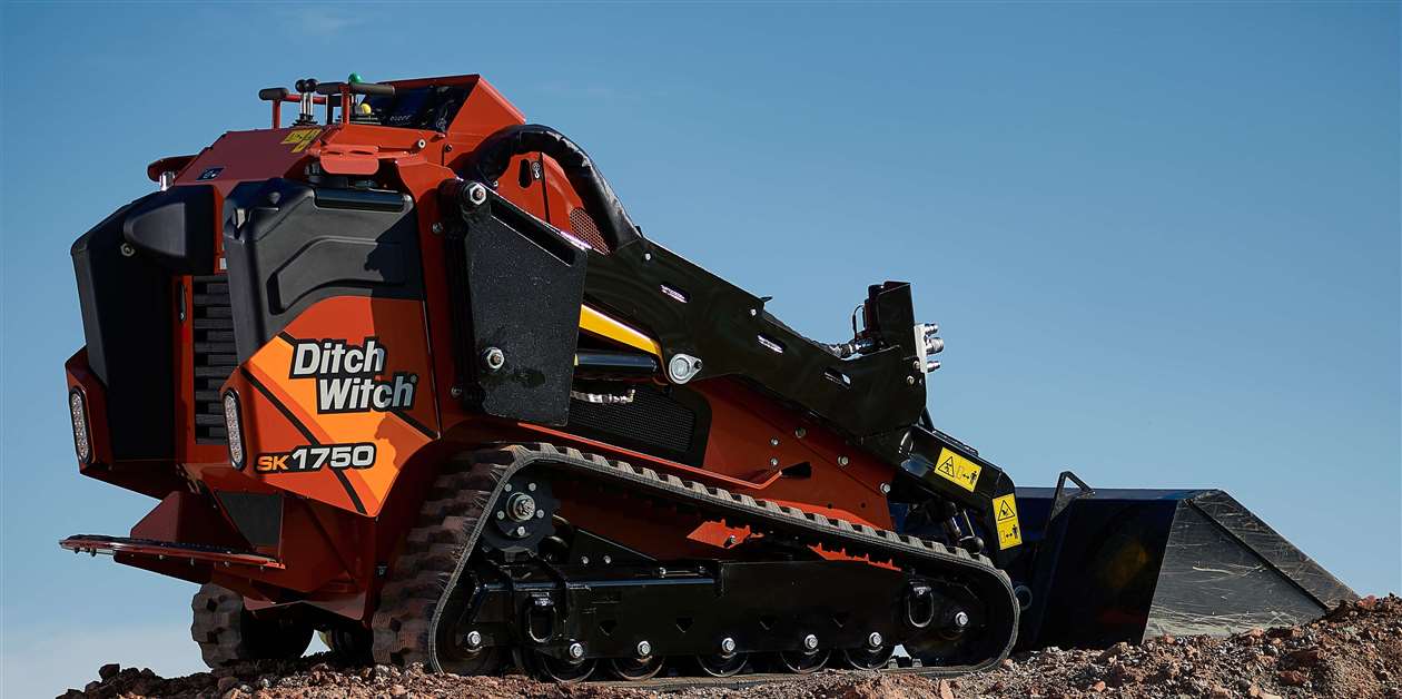 New tracks for new Ditch Witch mini skid Construction Briefing