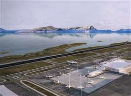 Render of Nya Bodø Airport(Image: Avinor)