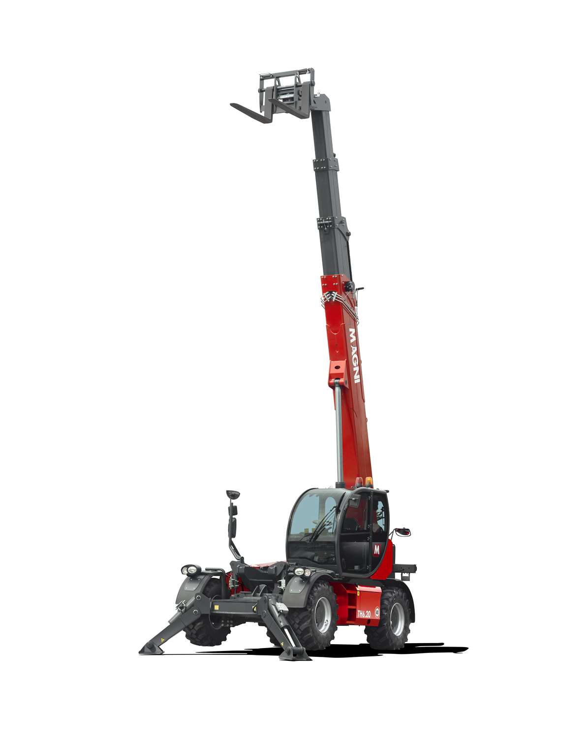 Magni's TH 6.20, the largest in the new fixed boom telehandler range