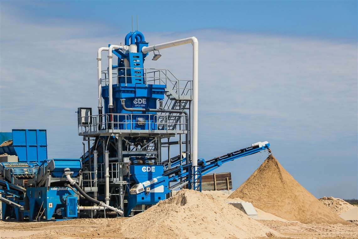 Aggregates washing