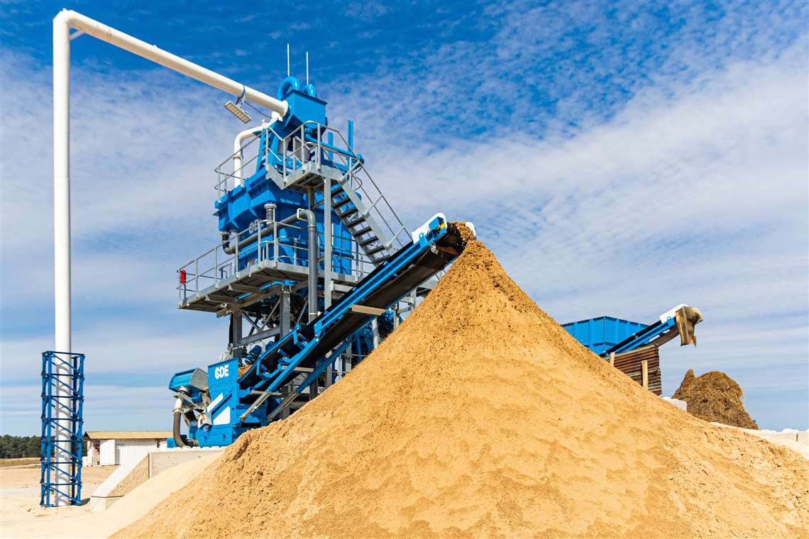 Aggregates washing