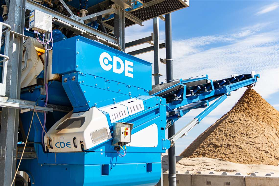 Aggregates washing