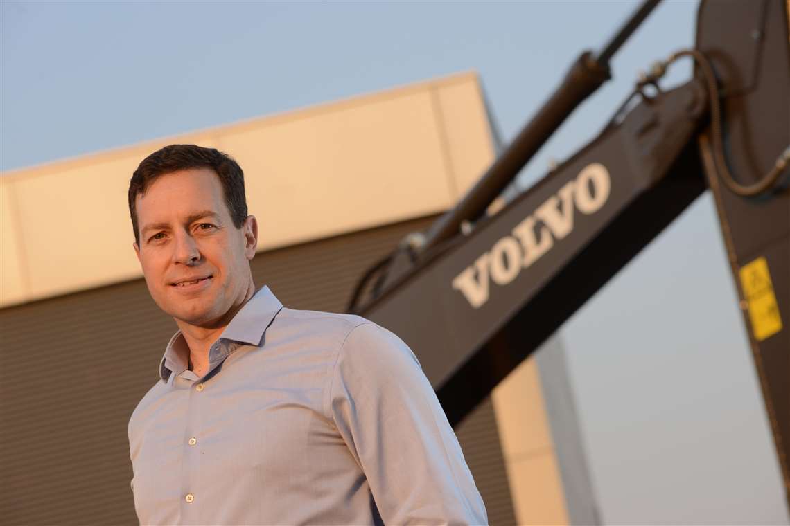 Daniel Campos, gerente comercial de Pós-Venda da Volvo Construction Equipment Latin America