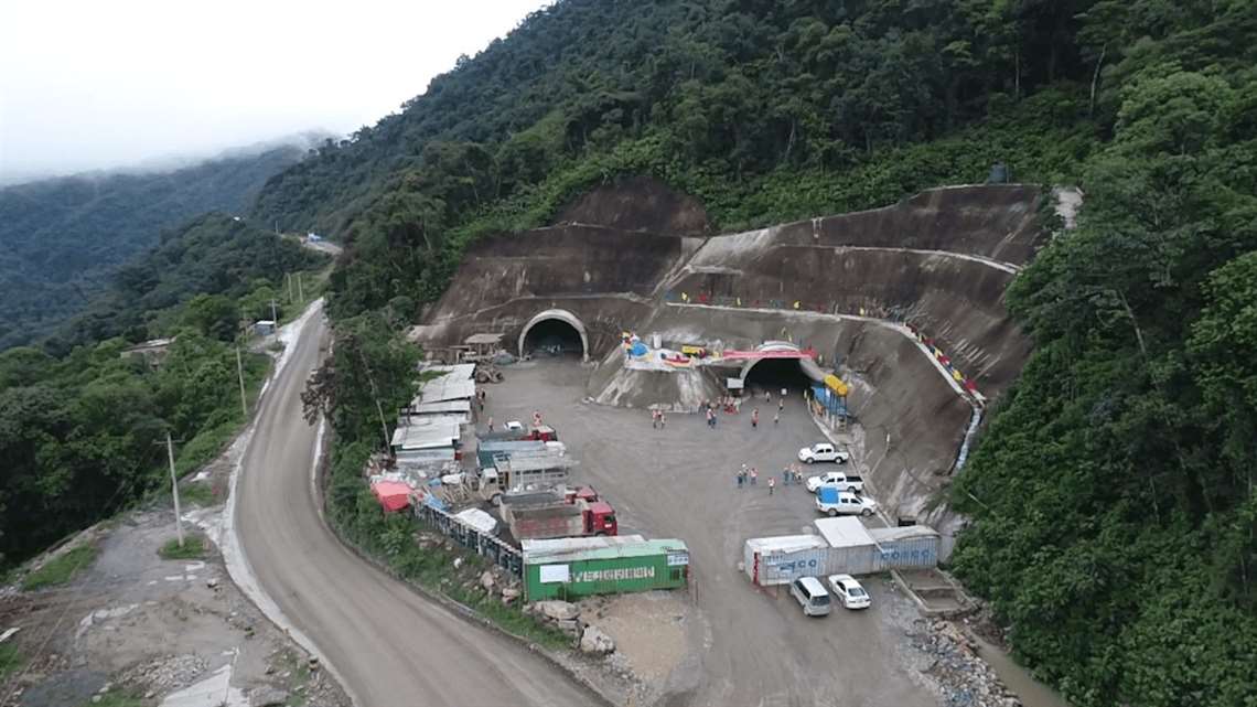 Road in Bolivia