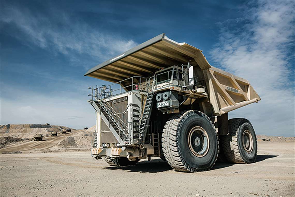 Liebherr's new T274 rigid hauler