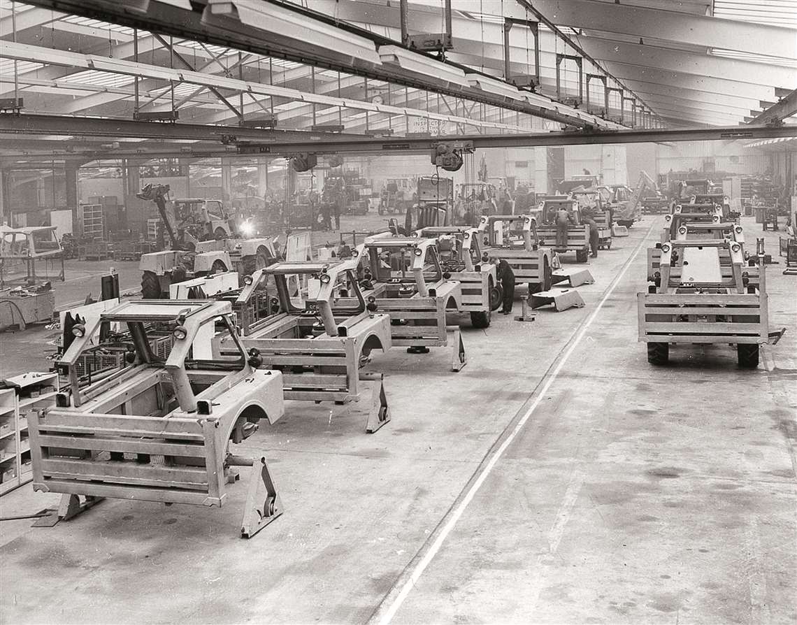 1958 - the production line at Rocester.jpg