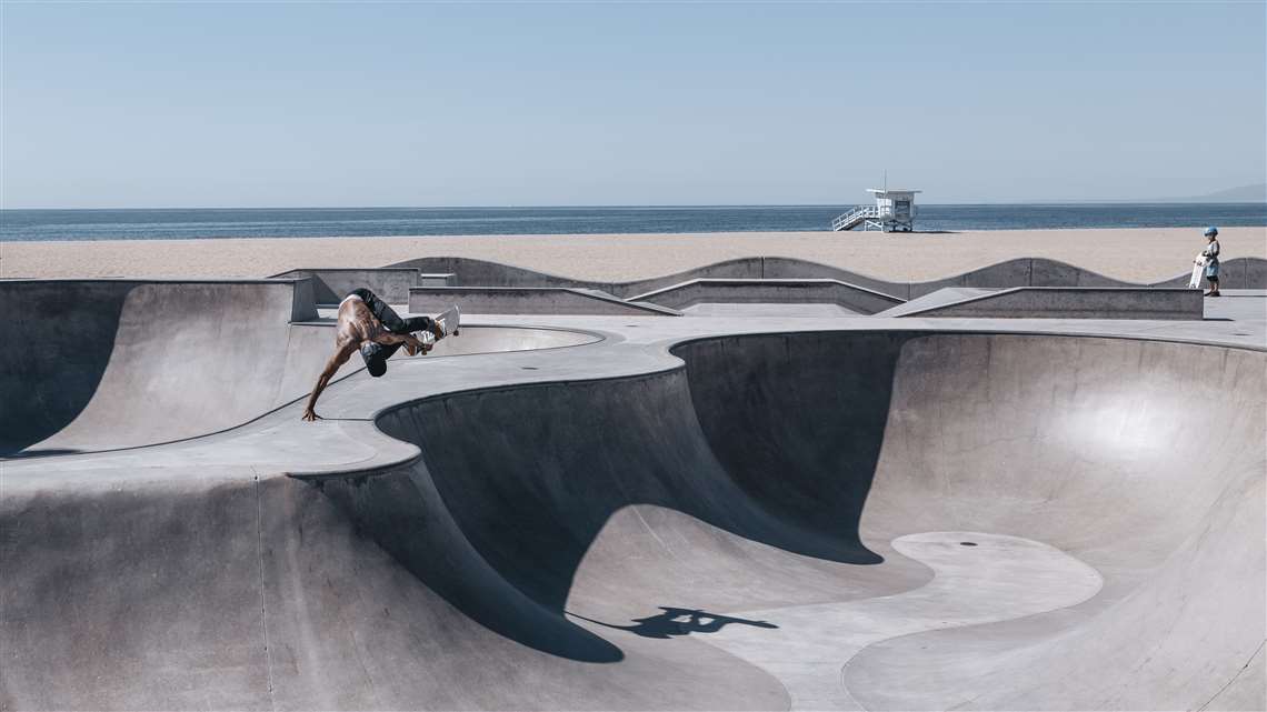 The overall winner of the award was by Henrik Hagerup, Venice beach skating