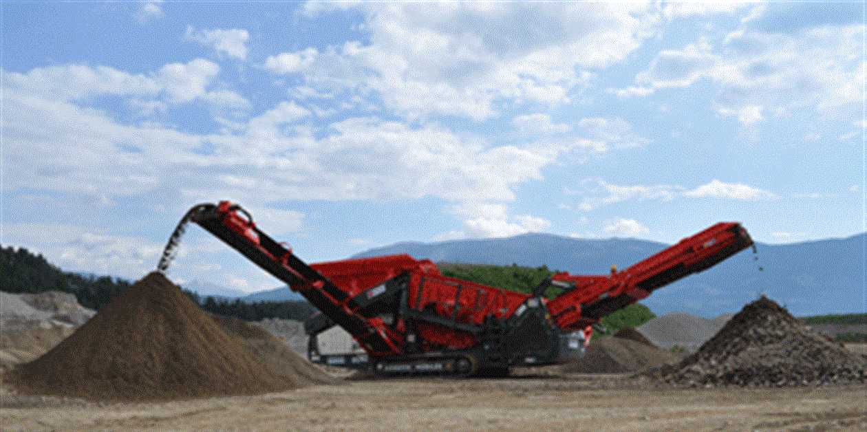 Sandvik screen proves its versatility - Construction Briefing