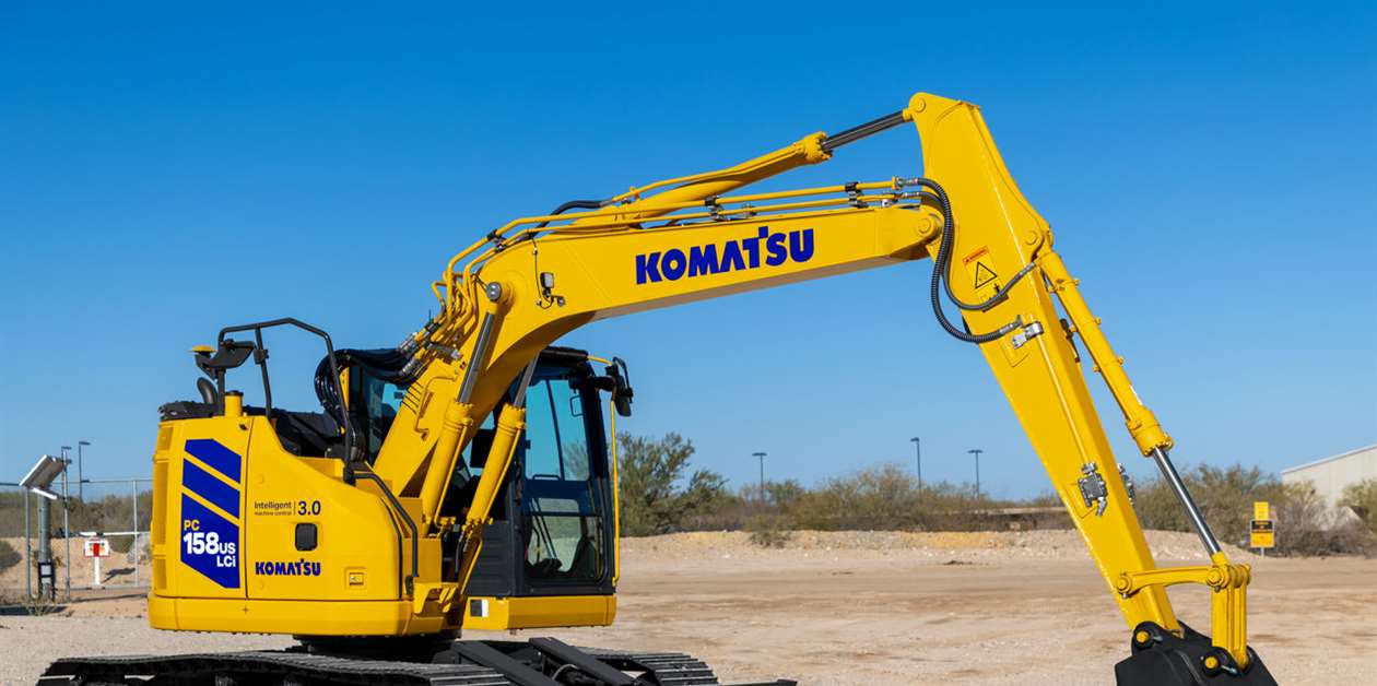 Komatsu previews new dozers, dumper, and excavators at ConExpo