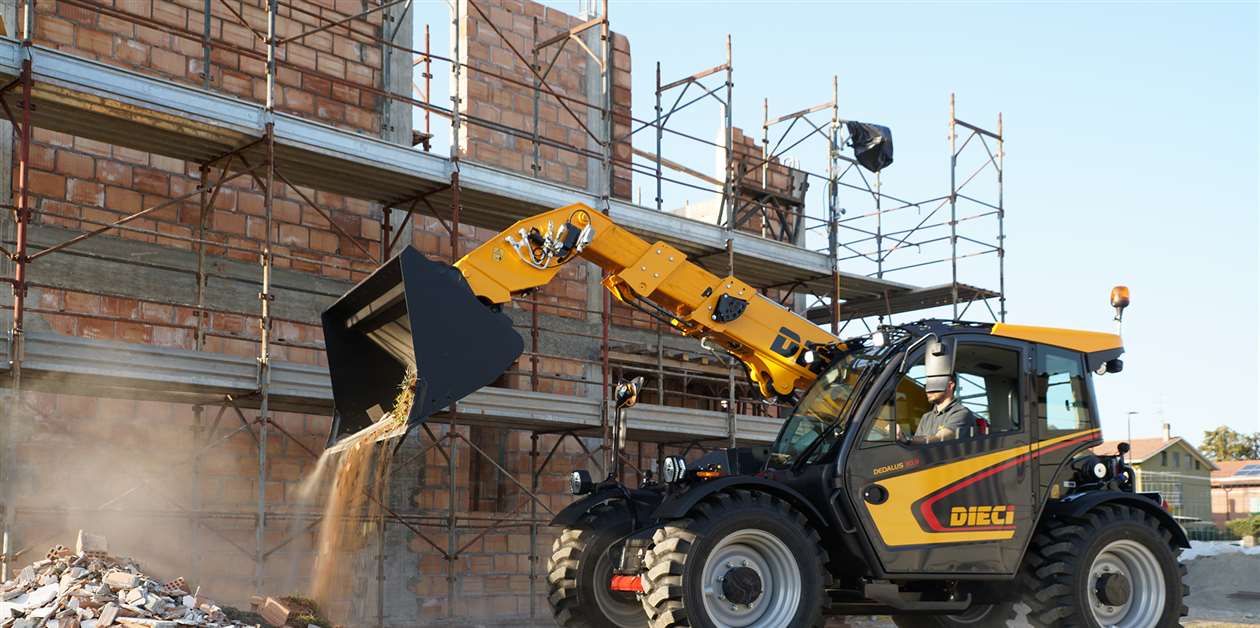New telehandlers from Dieci - Construction Briefing