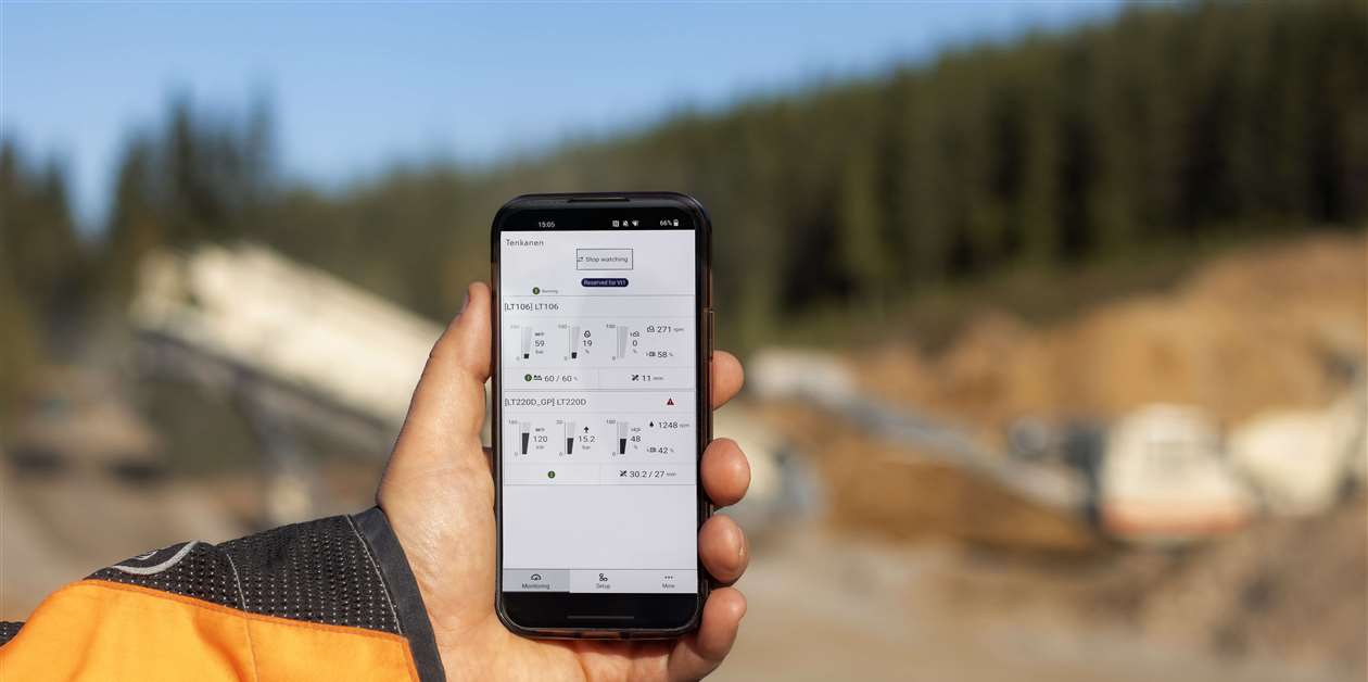 Metso launches app for remote process control of Lokotrack crushers and ...