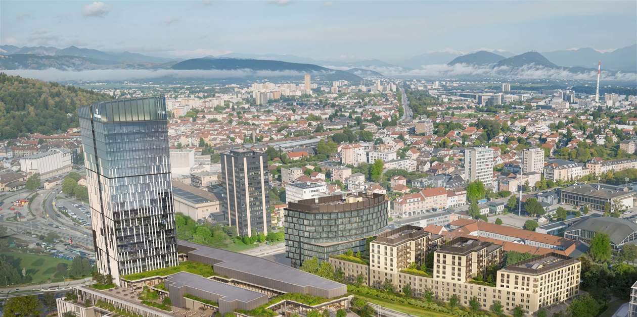 Work to begin on tallest office building in Slovenia as Strabag signs deal