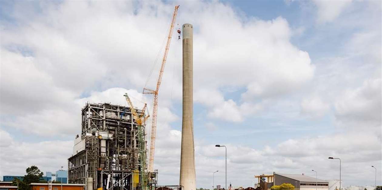 Project report: Robot used for power plant demolition