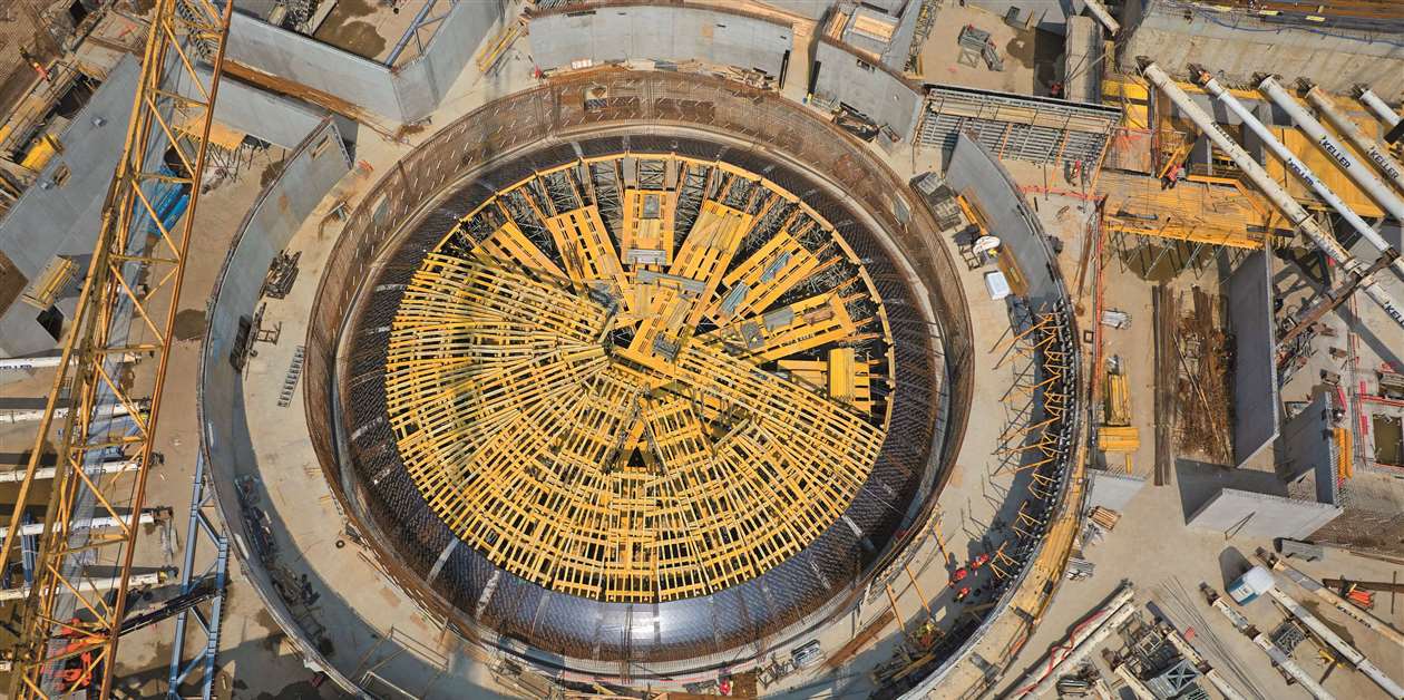 Complex dome drives formwork challenge on Polish museum