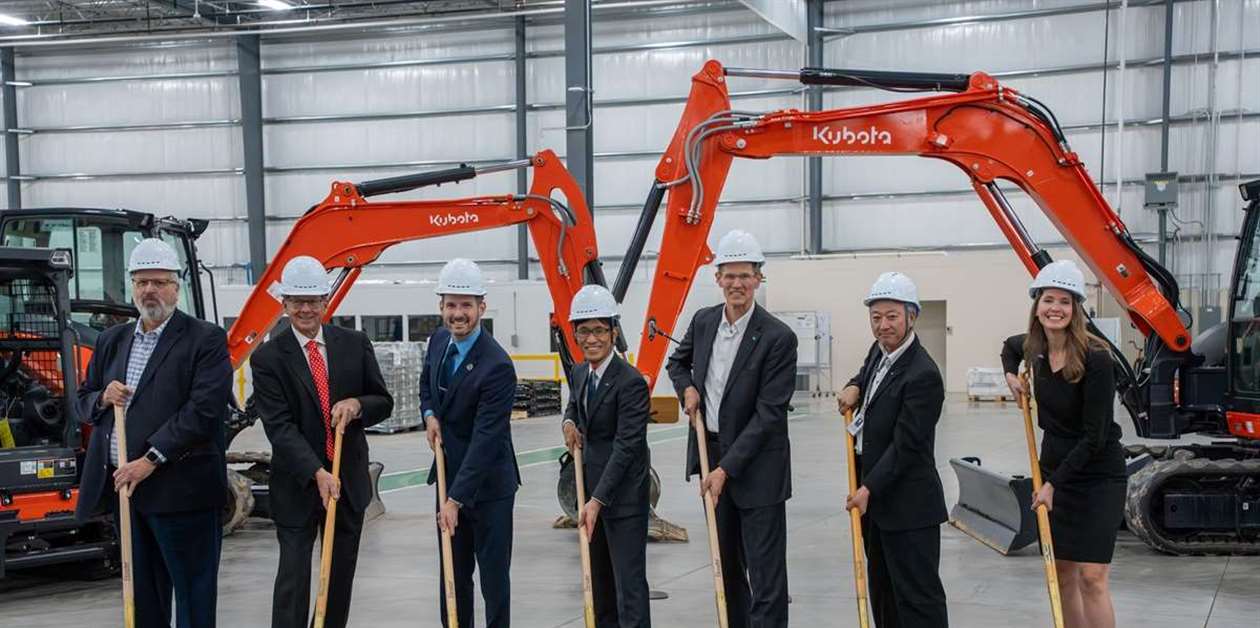 Kubota breaks ground on $30M Kansas test center