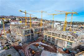 Eine Großbaustelle in Europa