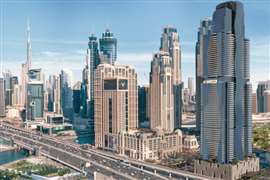 A digital rendering of Habtoor Tower