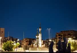 A night view of Historic city, Jeddah, Saudi Arabia