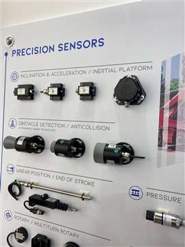 COBO sensors displayed at the recent APEX exhibition in Maastricht. (Photo: IRN)