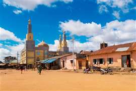 Skyline of Porto-Novo, Benin