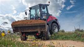 La V7 tiene una carga de vuelco máxima de 3.000 kg