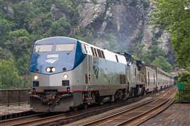 Amtrak train