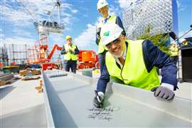 Dr Joseph Correnza at the Melbourne Quarter, Australia (Image courtesy of Arup)