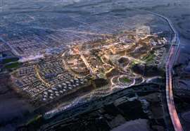 Digital render of Mohammed bin Salman Non-profit City