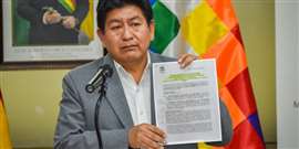 Gobierno firma convenio para construir la doble vía Caracollo – Colomi, tramo 2B Confital – Bombeo.