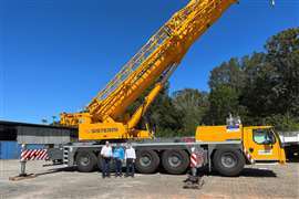 Sistermi Locação de Máquinas e Equipamentos ha recibido una grúa todo terreno Liebherr LTM 1250-5.1