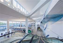 Skanska designed and built the new Terminal B building at LaGuardia Airport in New York 