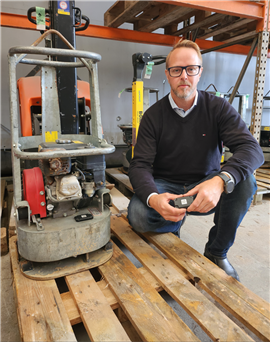 Il CEO di Taggr Andreas Eriksson