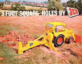 1960: un anuncio icónico de la retroexcavadora JCB 4