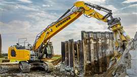 Liebherr's new R 938 crawler excavator