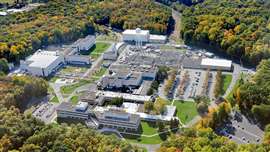 Vista aérea del Laboratorio de Física del Plasma de Princeton