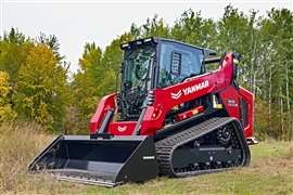 Cargadora compacta Yanmar TL100VS.