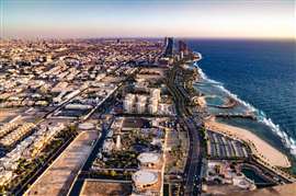 Jeddah's coastline