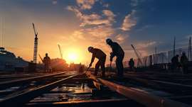 Imagen de un trabajador de la construcción