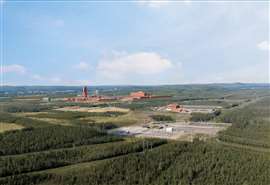 The H2 Green Steel plant in Boden, Sweden. (Image: Fluor)
