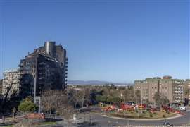 Fire in Valencia, Spain 