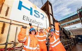 Balfour Beatty VINCI's last tunnel boring machine in the West Midlands region of UK. (Image: Balfour Beatty)