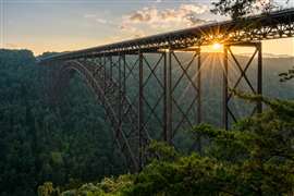 New River Gorge Bridge. (Image: Adobe Stock)