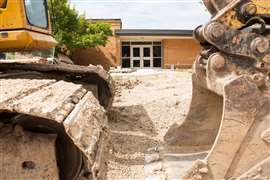 A school construction site. (Image: Adobe Stock)