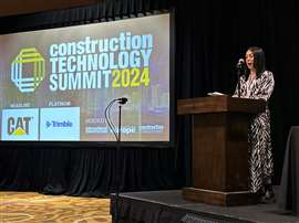 Catrin Jones speaks at 2024 ConTech. (Image: Mitchell Keller)