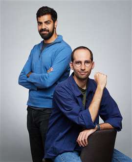 Kapoor (links) und CTO Eric Daoud (rechts)