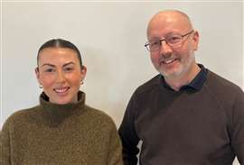 Catrin Jones et Mike Hayes