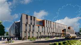 The future Beaverton High School building (Image: BRIC Architecture)