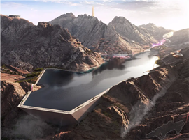 La prua di Neom (Immagine: Webuild)