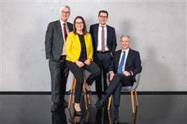Da sinistra a destra: Peter Gertsmann, presidente del consiglio di amministrazione, Alexandra Mebus, amministratore delegato e CHRO, Christian Dummler, amministratore delegato e CFO e Fred Cordes, amministratore delegato e CFO.